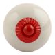 Cream Red Fitting Ceramic Knob